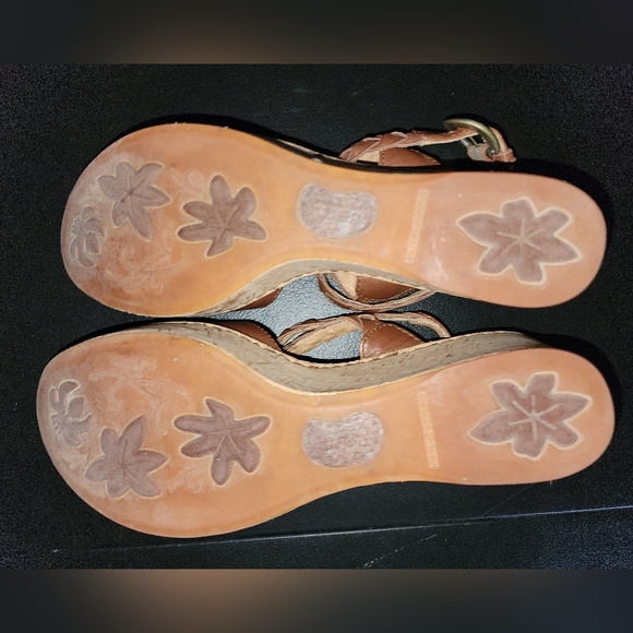 Born Laurene in Saddle Wedges Women's size 9 - Picture 7 of 8